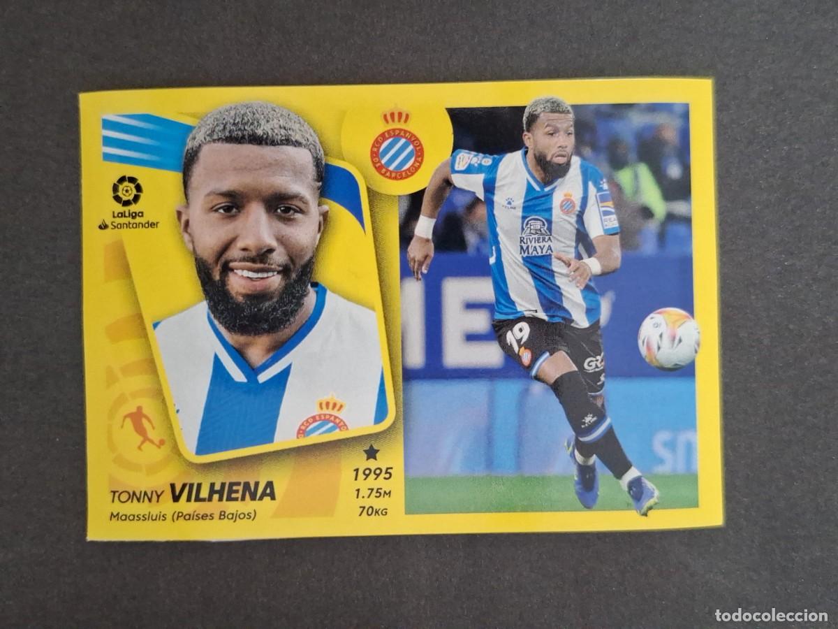 Figurine di Calcio: L2 VILHENA R. C. D. ESPA&Ntilde;OL MERCADO DE INVIERNO LIGA ESTE 2021 2022 21 22 NUNCA PEGADO SIN PEGAR