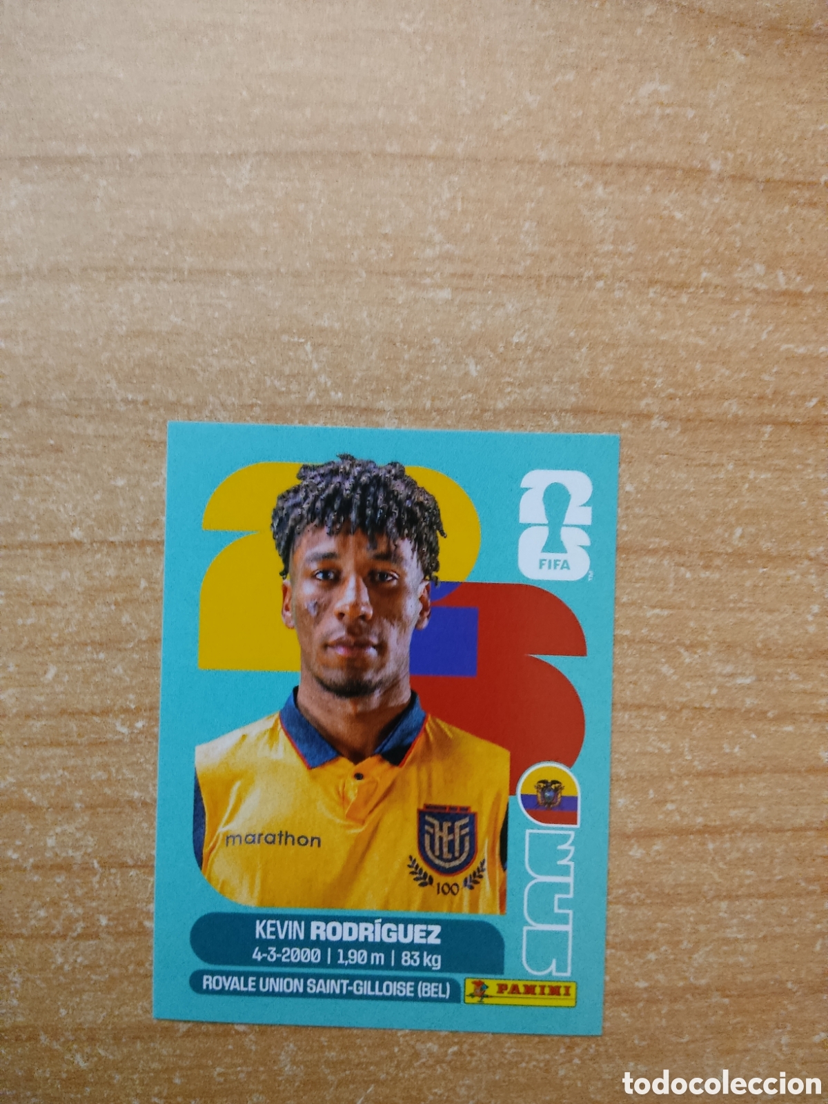 Figurine di Calcio: ECU19 KEVIN RODR&Iacute;GUEZ ECUADOR FIFA WORLD CUP 2026