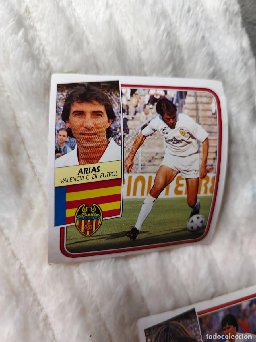 Figurine di Calcio: EDICIONES ESTE 89 90 ARIAS VALENCIA C.F. 1989 1990 DESPEGADO RECUPERADO ALBUM AAQ