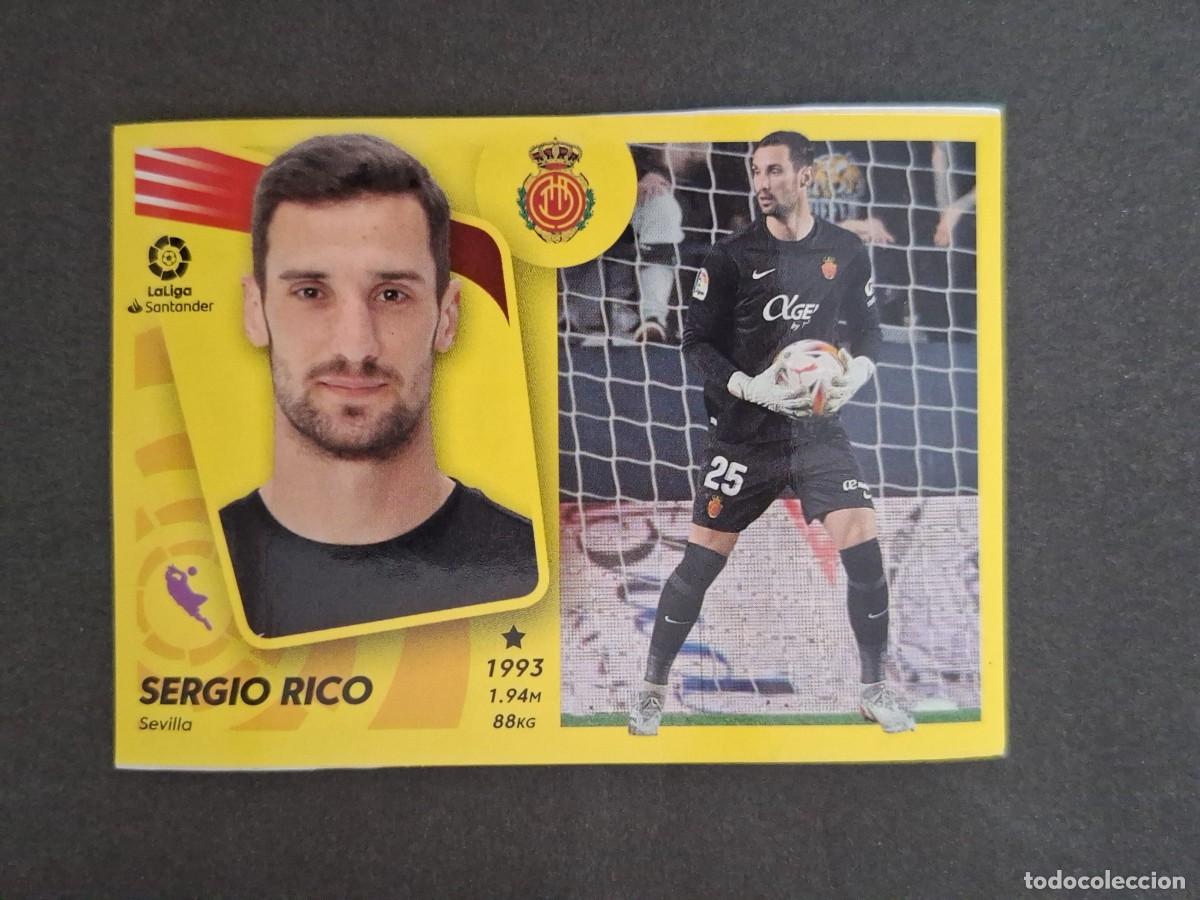 Football Stickers: L2 SERGIO RICO R.C.D. MALLORCA MERCADO DE INVIERNO LIGA ESTE 2021 2022 21 22 NUNCA PEGADO SIN PEGAR