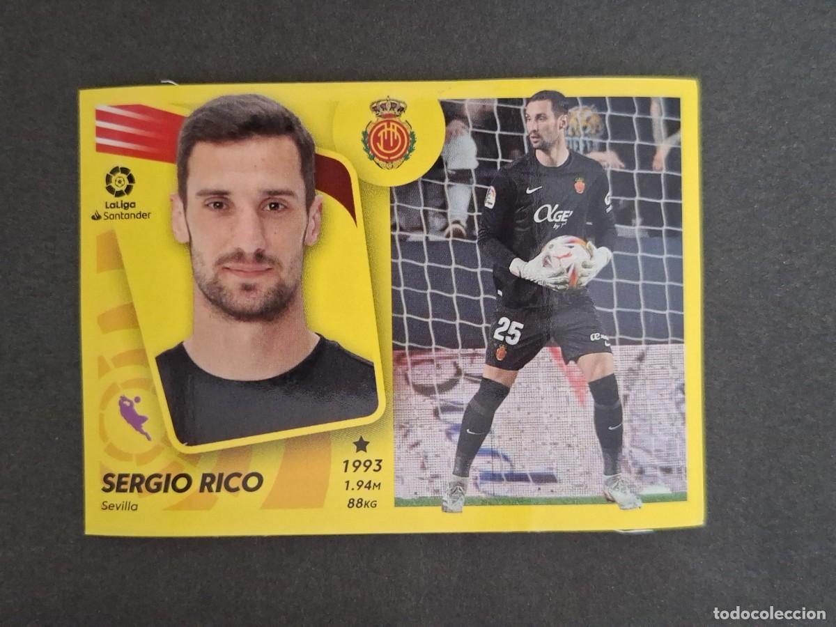 Football Stickers: L2 SERGIO RICO R.C.D. MALLORCA MERCADO DE INVIERNO LIGA ESTE 2021 2022 21 22 NUNCA PEGADO SIN PEGAR