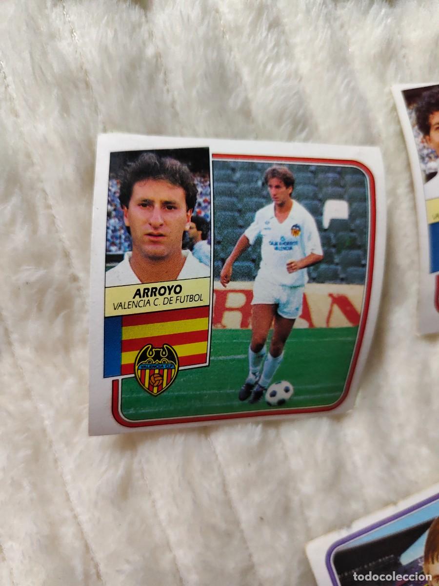 Football Stickers: EDICIONES ESTE 89 90 ARROYO VALENCIA C.F. 1989 1990 DESPEGADO RECUPERADO ALBUM AAQ