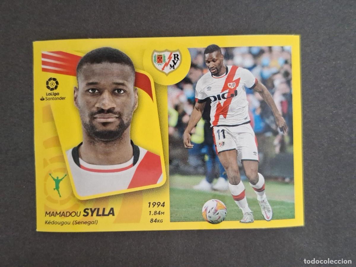 Fu&szlig;ball-Sticker: L2 SYLLA RAYO VALECANO MERCADO DE INVIERNO LIGA ESTE 2021 2022 21 22 NUNCA PEGADO SIN PEGAR