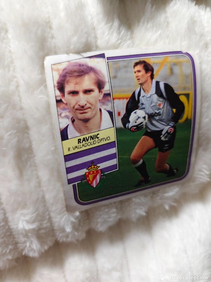 Cromos de f&uacute;tbol: EDICIONES ESTE 89 90 RAVNIC REAL VALLADOLID 1989 1990 DESPEGADO RECUPERADO ALBUM AAQ