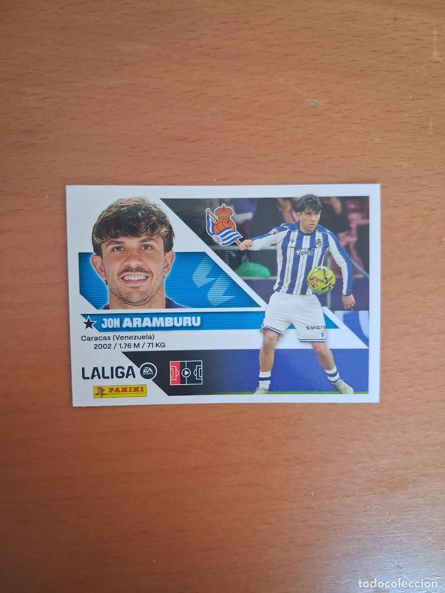 Cromos de f&uacute;tbol: Ediciones Este 2026 2027 26 27 Real Sociedad 5 Aramburu