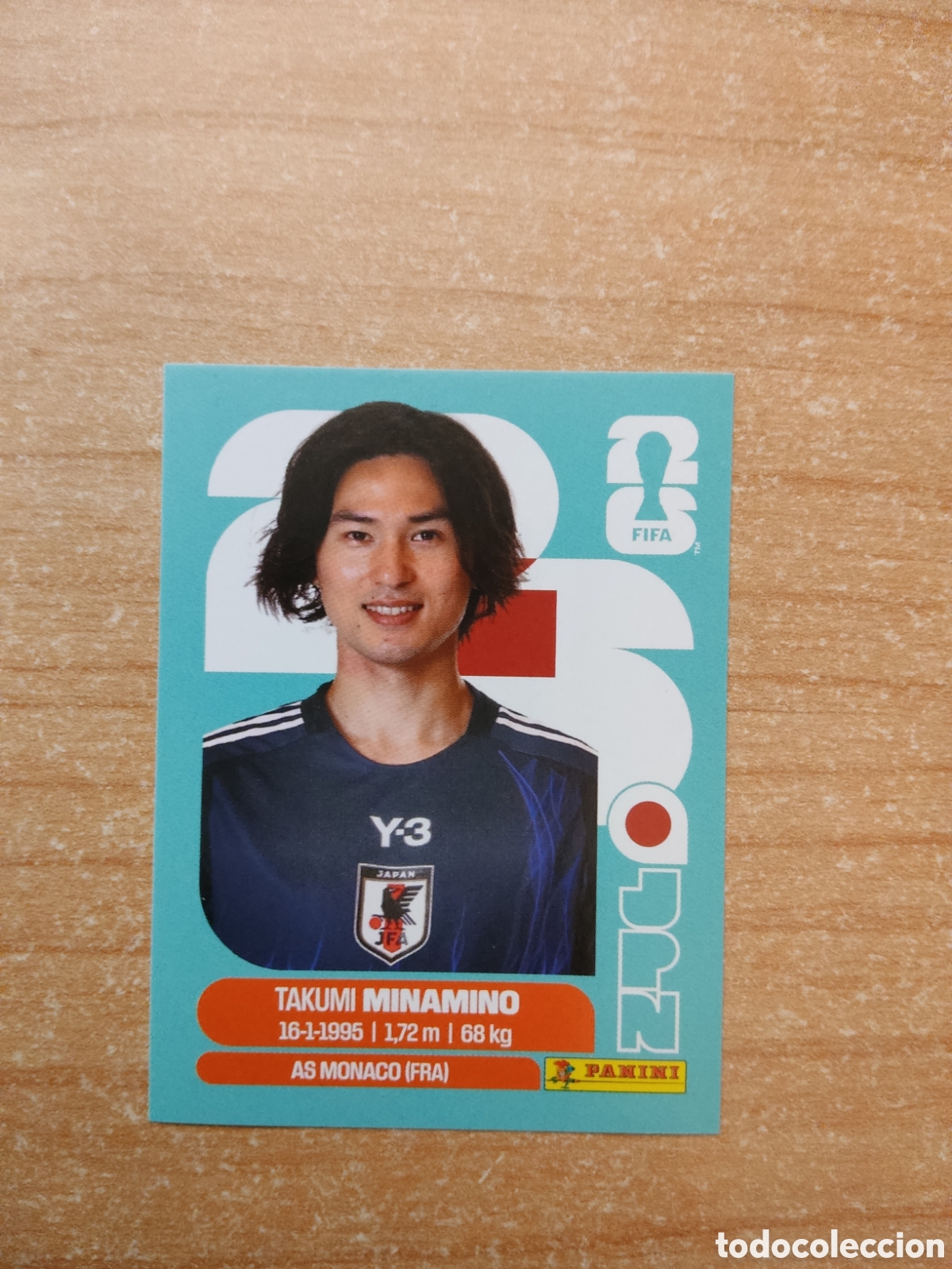 Cromos de f&uacute;tbol: 16 MINAMINO JAP&Oacute;N FIFA WORLD CUP 2026