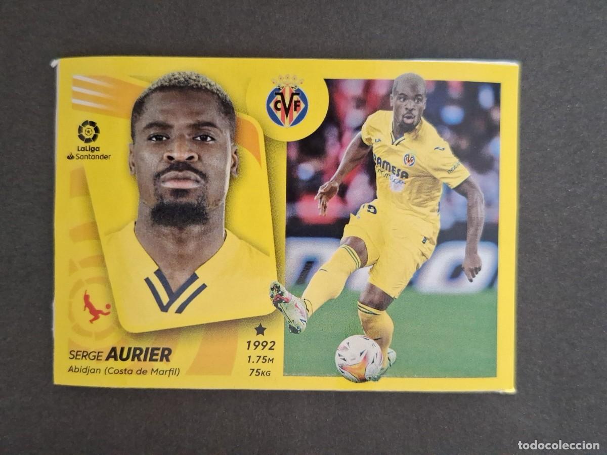 Cromos de f&uacute;tbol: L2 AURIER VILLARREAL C. F. MERCADO DE INVIERNO LIGA ESTE 2021 2022 21 22 NUNCA PEGADO SIN PEGAR