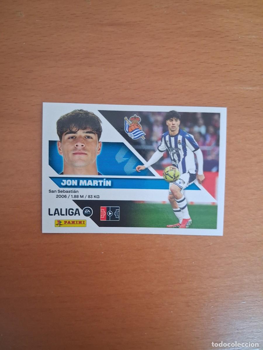 Cromos de f&uacute;tbol: Ediciones Este 2026 2027 26 27 Real Sociedad 7 Jon Martin