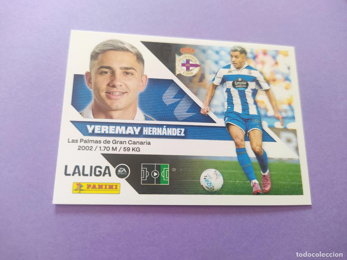 Cromos de f&uacute;tbol: LIGA ESTE 2026 2027 26 27 NUEVO - DEPORTIVO A CORU&Ntilde;A N&ordm; 18 YEREMAY
