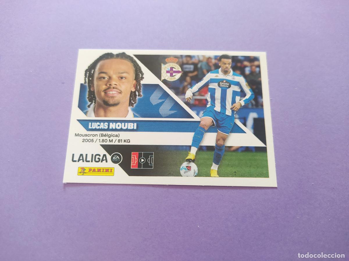 Cromos de f&uacute;tbol: LIGA ESTE 2026 2027 26 27 NUEVO - DEPORTIVO A CORU&Ntilde;A N&ordm; 7 NOUBI