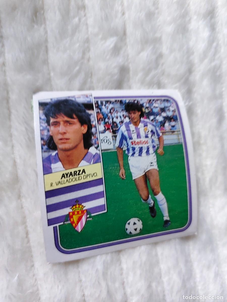 Football Stickers: EDICIONES ESTE 89 90 AYARZA (COLOCA) REAL VALLADOLID 1989 1990 DESPEGADO RECUPERADO ALBUM AAQ