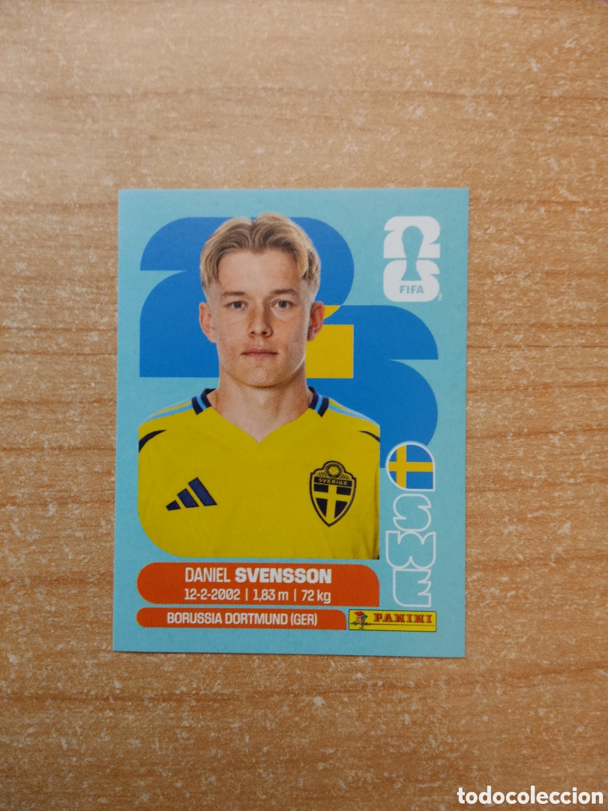 Football Stickers: 14 SVENSSON SUECIA FIFA WORLD CUP 2026