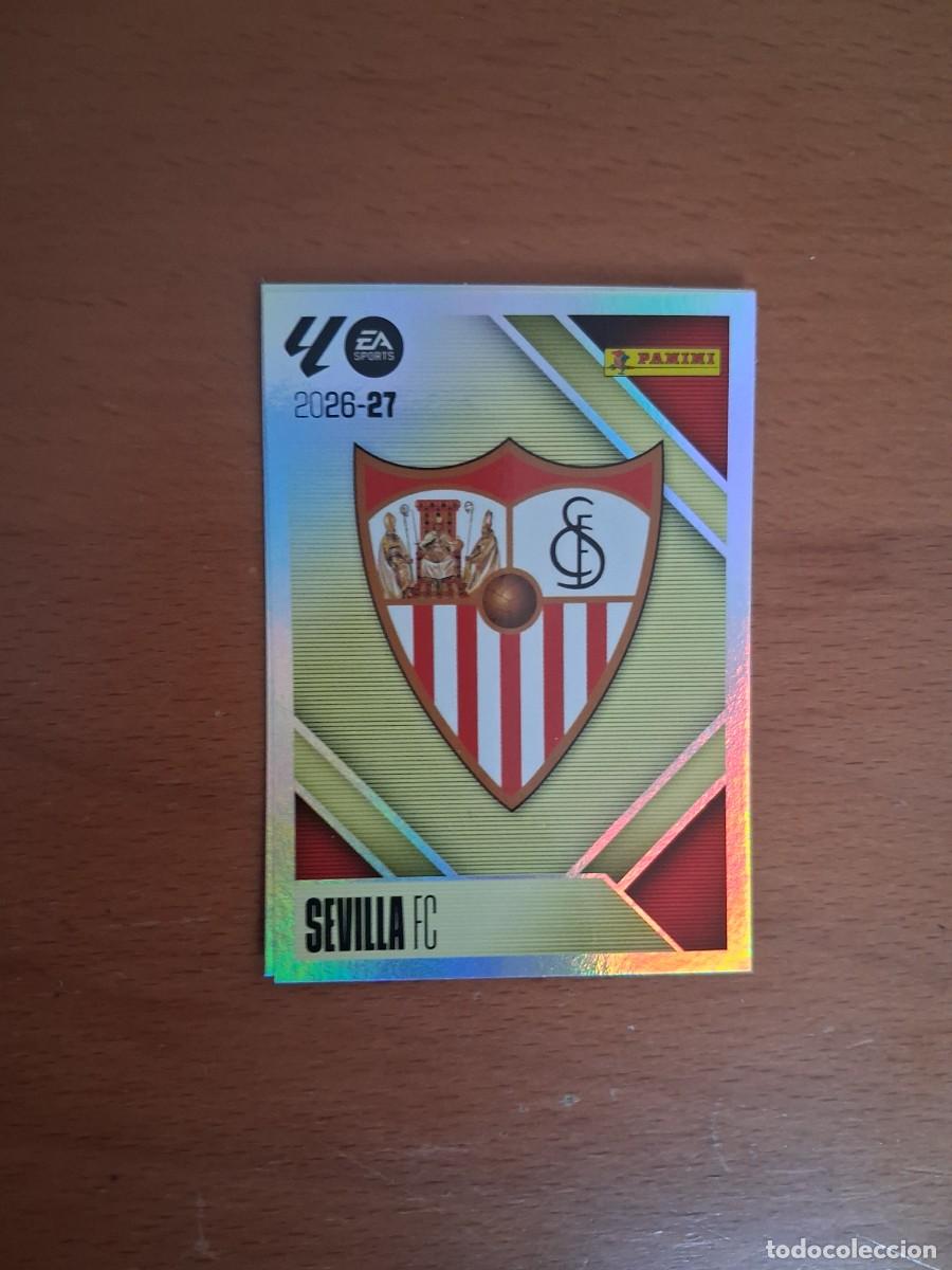 Cromos de f&uacute;tbol: Ediciones Este 2026 2027 26 27 Sevilla FC 1 Escudo