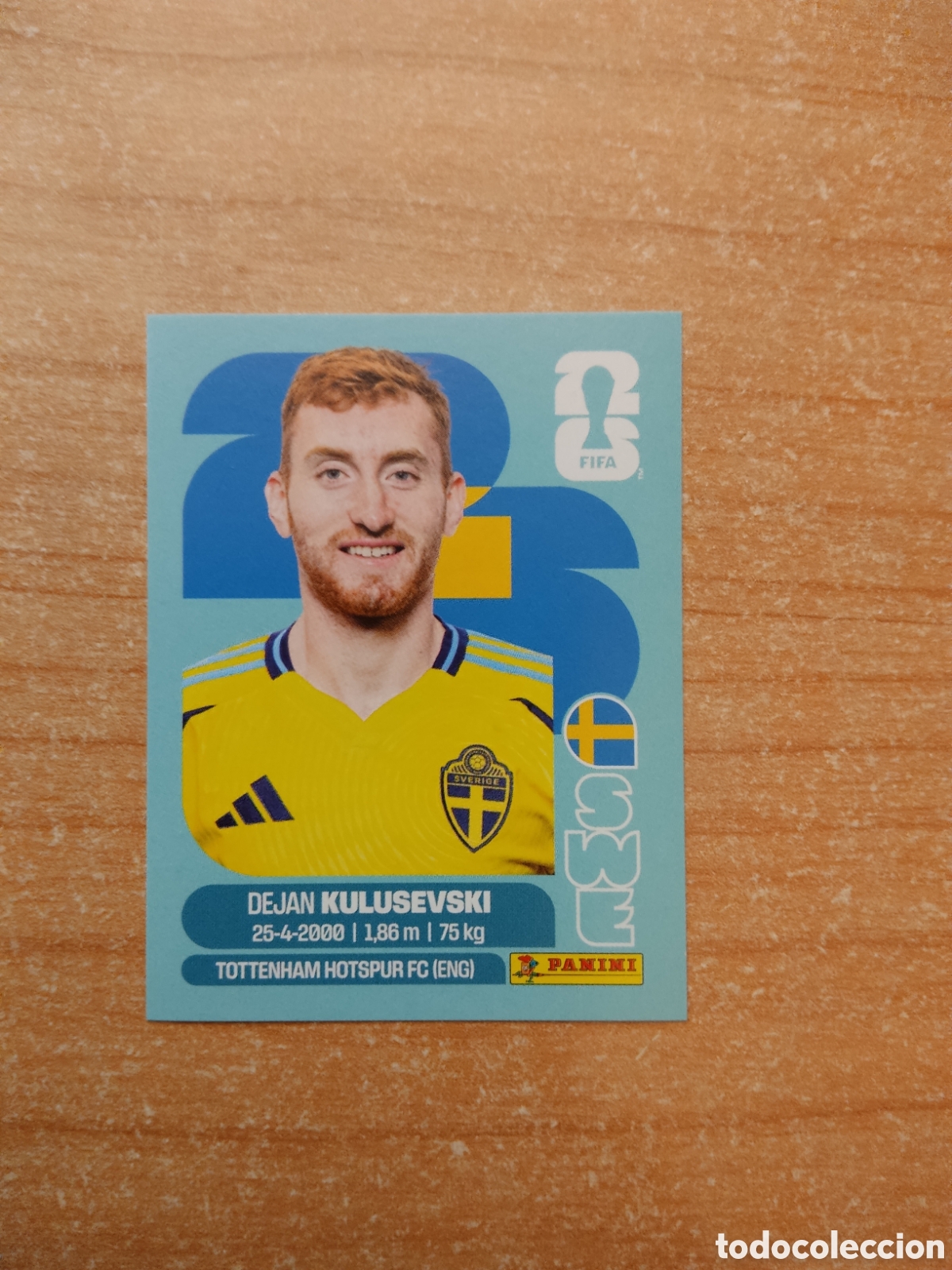 Cromos de f&uacute;tbol: 17 KULUSEVSKI SUECIA FIFA WORLD CUP 2026