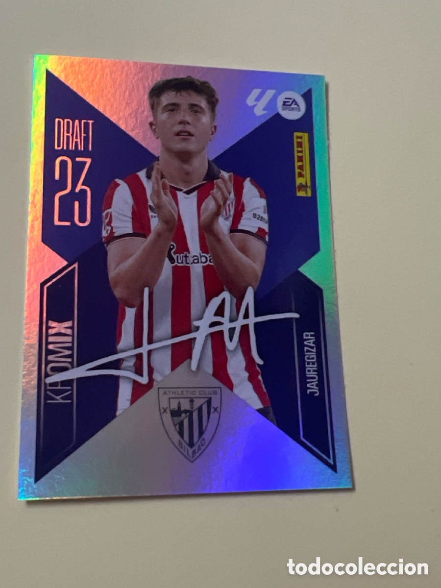 Cromos de f&uacute;tbol: C5399. LIGA ESTE 2026 2027 26 27 NUEVO - DRATF 23 KROMIX N&ordm; 11 JAUREGUIZAR ATHETIC CLUB DE BILBAO