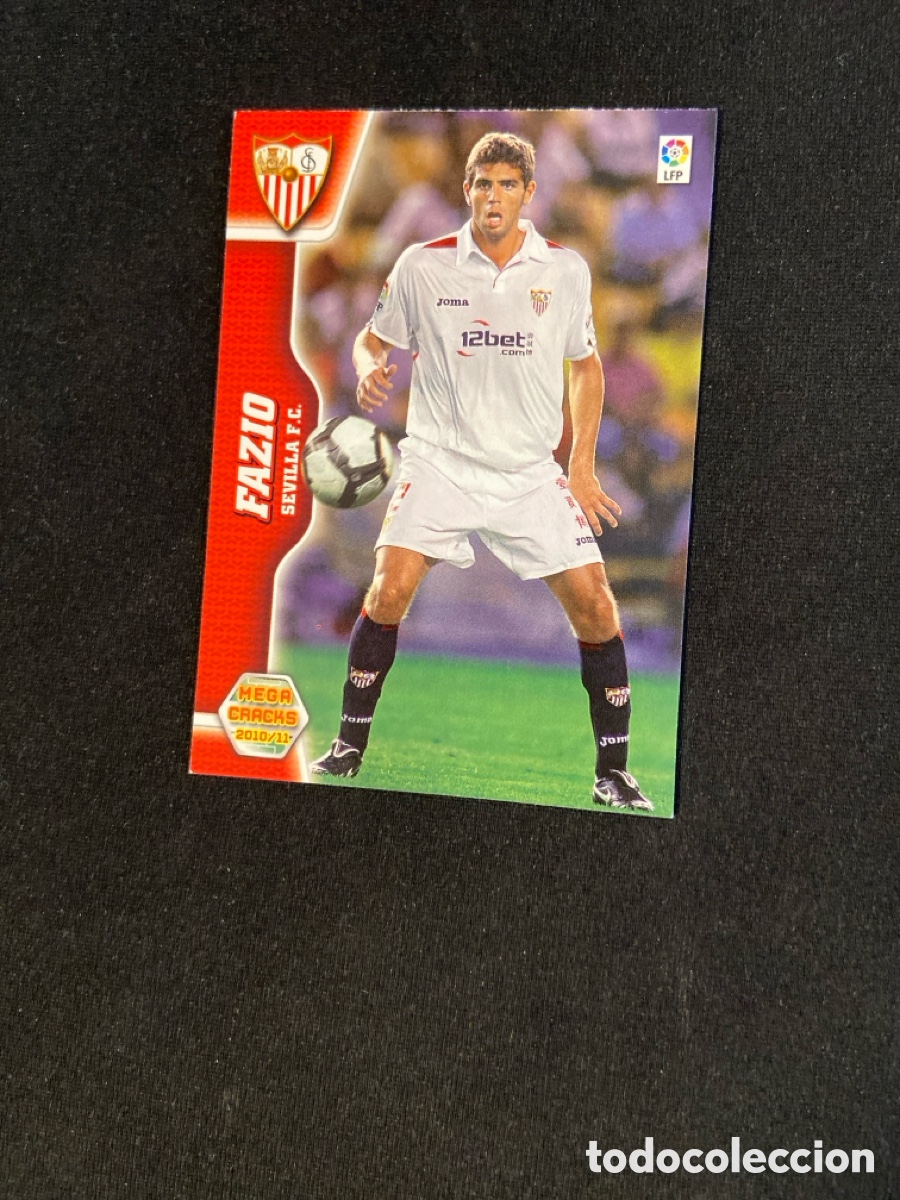 Cromos de f&uacute;tbol: FAZIO 278 (SEVILLA) MEGA