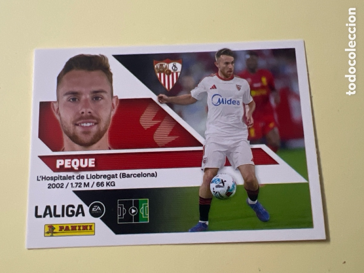 Cromos de f&uacute;tbol: C5400. LIGA ESTE 2026 2027 26 27 NUEVO - SEVILLA FC N&ordm; 17 PEQUE