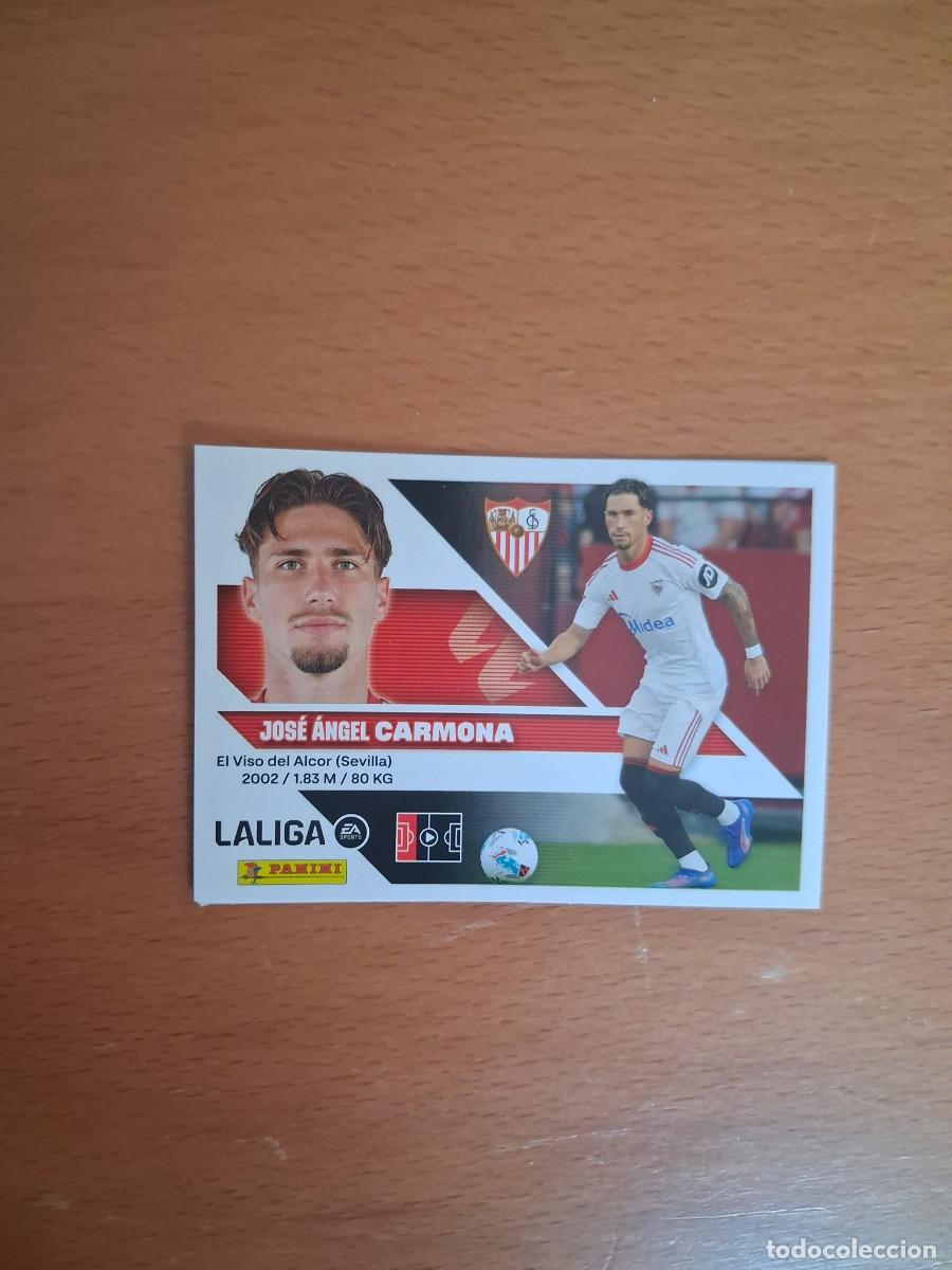 Cromos de f&uacute;tbol: Ediciones Este 2026 2027 26 27 Sevilla FC 5 Carmona