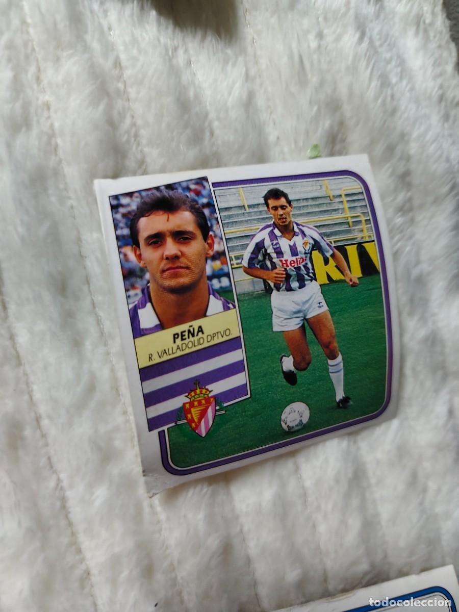 Cromos de f&uacute;tbol: EDICIONES ESTE 89 90 PE&Ntilde;A REAL VALLADOLID 1989 1990 DESPEGADO RECUPERADO ALBUM AAQ