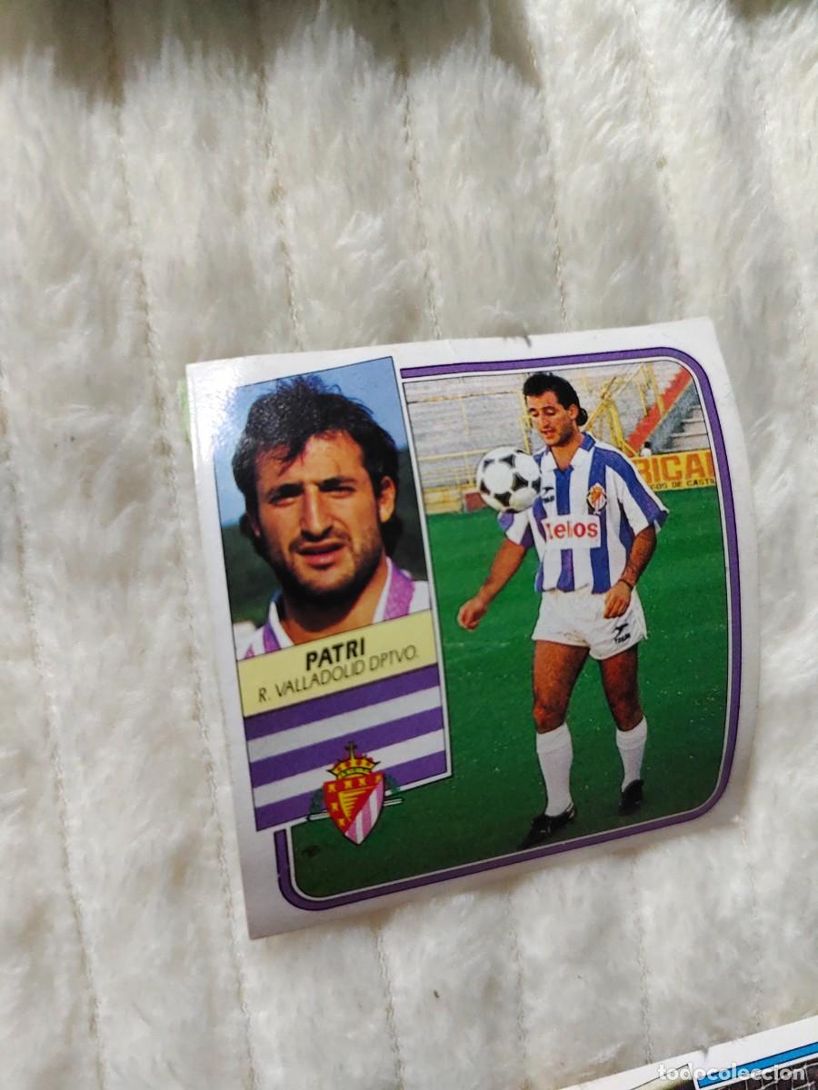 Cromos de f&uacute;tbol: EDICIONES ESTE 89 90 PATRI REAL VALLADOLID 1989 1990 DESPEGADO RECUPERADO ALBUM AAQ