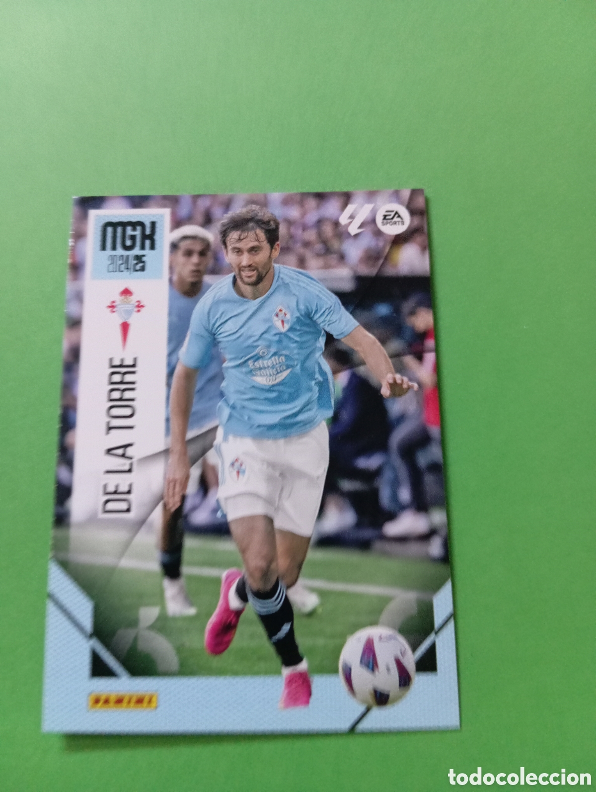 Figurine di Calcio: De la Torre Celta de Vigo n&deg;121 / PANINI MEGACRACKS 2024/2025