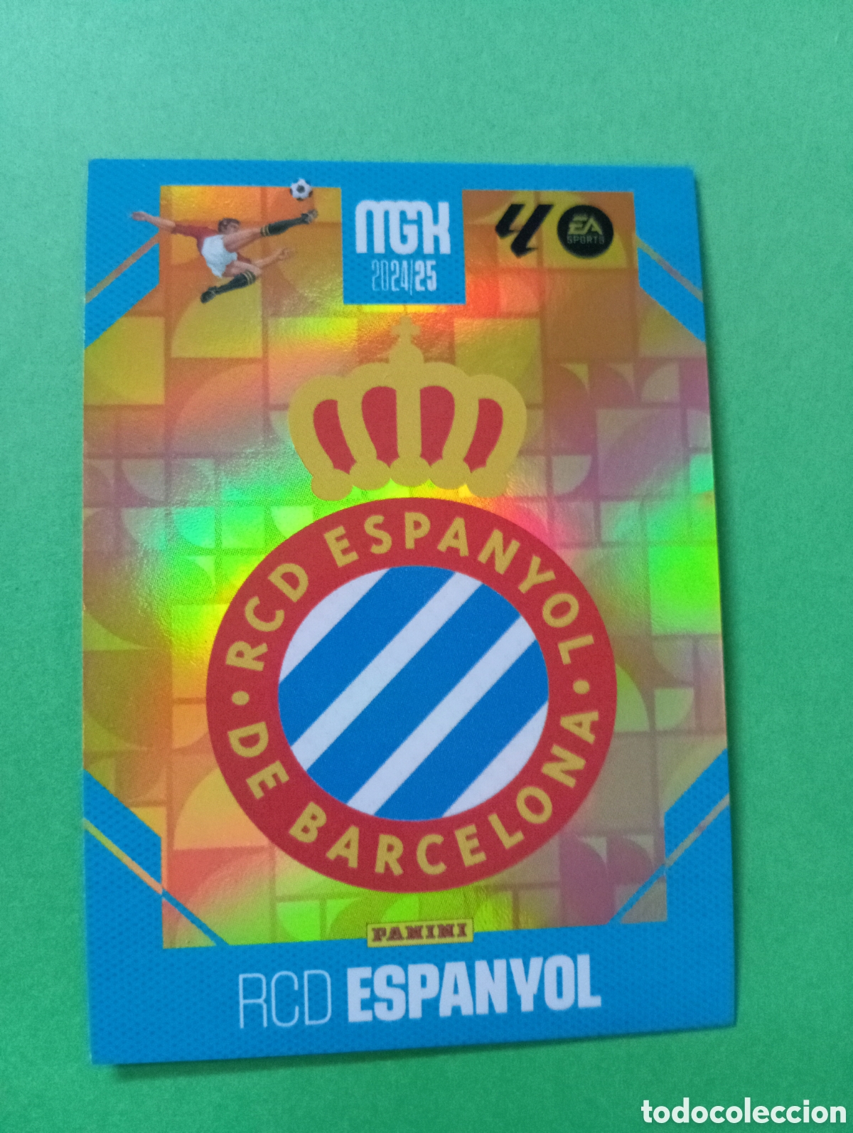Cromos de f&uacute;tbol: Escudo del Espanyol n&deg;127 / PANINI MEGACRACKS 2024/2025