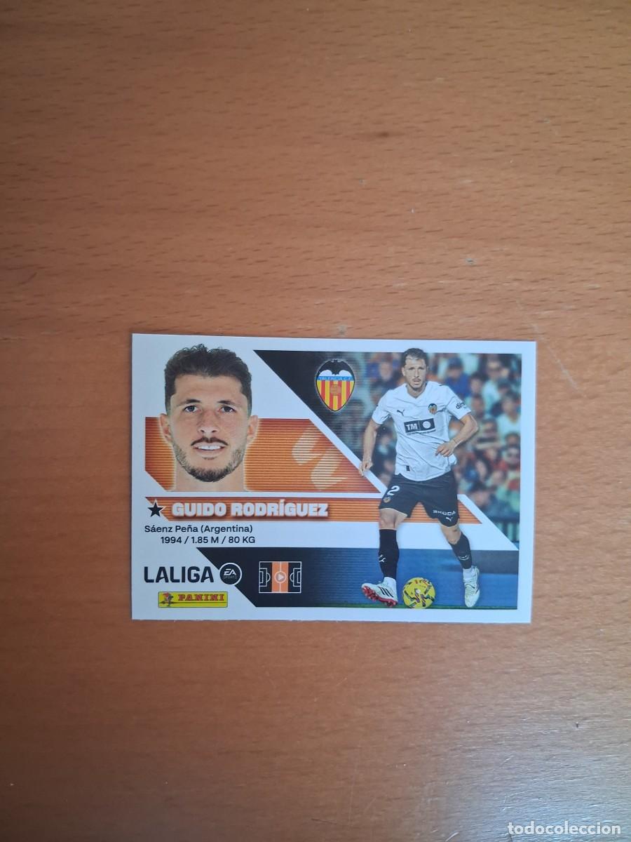 Cromos de f&uacute;tbol: Ediciones Este 2026 2027 26 27 Valencia CF 12 Guido Rodriguez