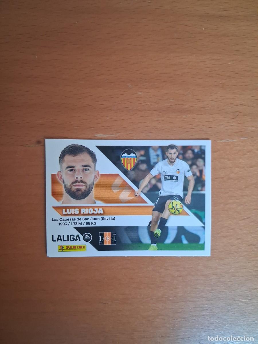 Cromos de f&uacute;tbol: Ediciones Este 2026 2027 26 27 Valencia CF 14 Luis Rioja