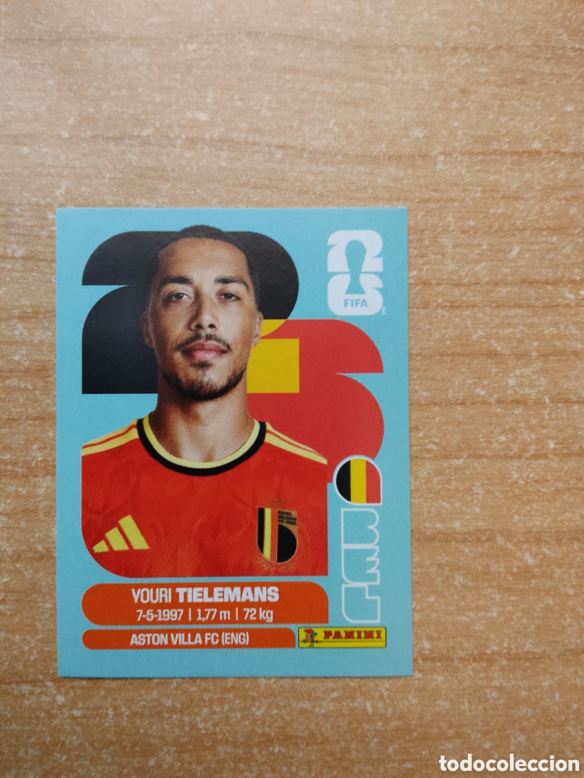 Cromos de f&uacute;tbol: 9 TIELEMANS BELGICA FIFA WORLD CUP 2026