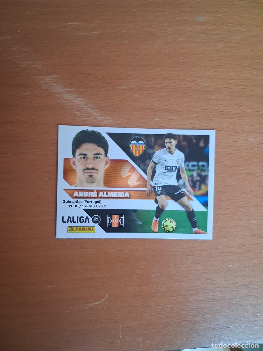 Cromos de f&uacute;tbol: Ediciones Este 2026 2027 26 27 Valencia CF 16 Andre Almeida