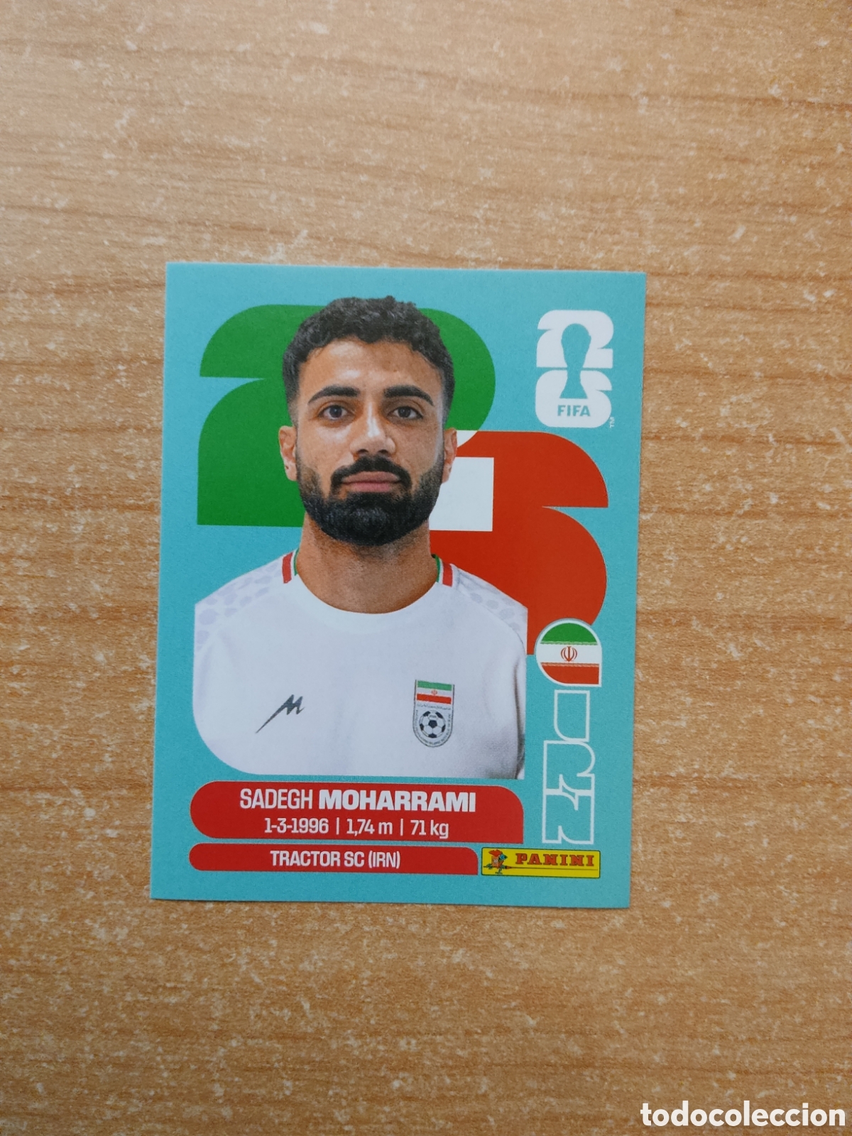 Cromos de f&uacute;tbol: 9 MOHARRAMI IRAN FIFA WORLD CUP 2026