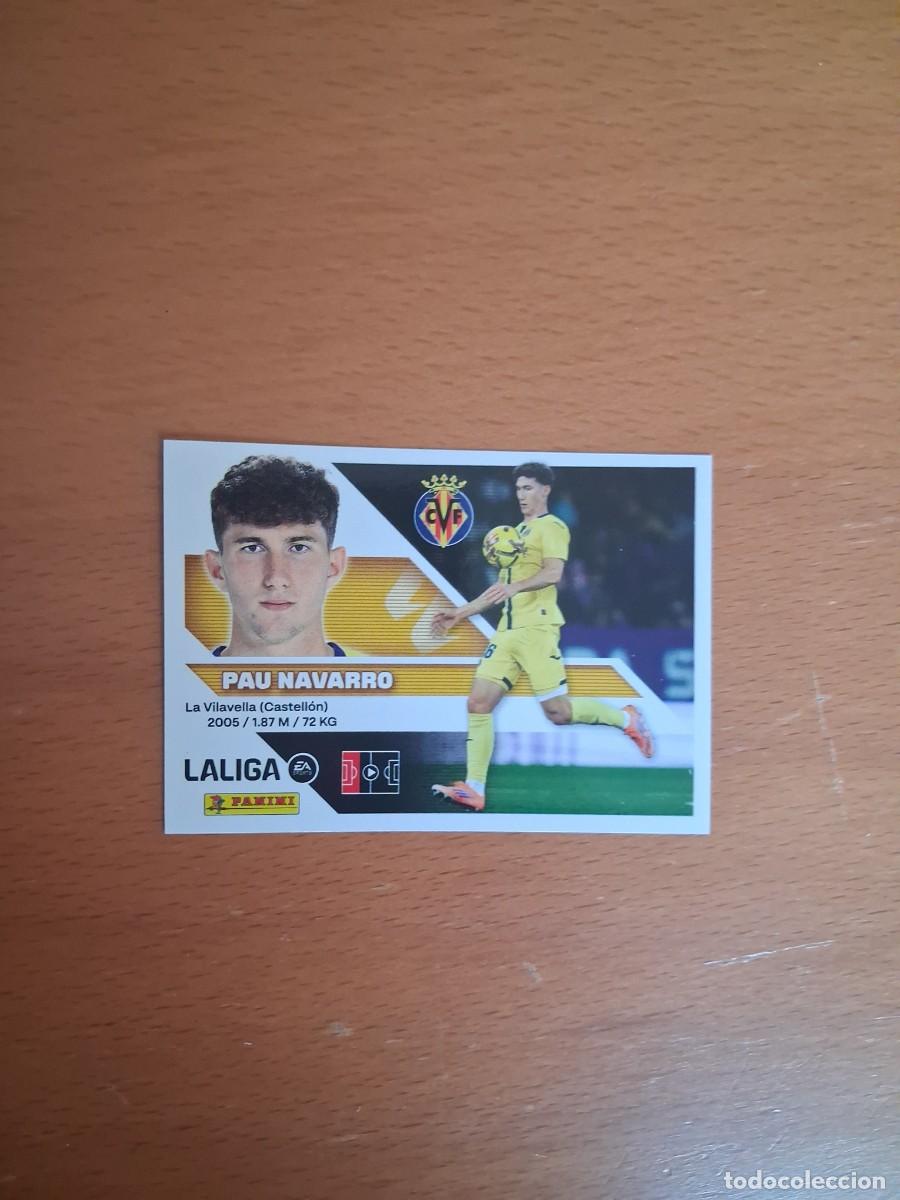 Cromos de f&uacute;tbol: Ediciones Este 2026 2027 26 27 Villarreal CF 6A Pau Navarro