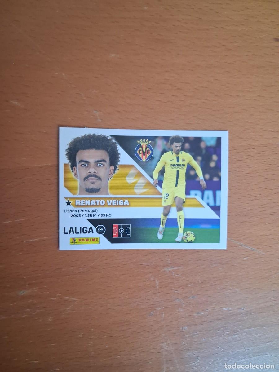 Cromos de f&uacute;tbol: Ediciones Este 2026 2027 26 27 Villarreal CF 9 Renato Veiga
