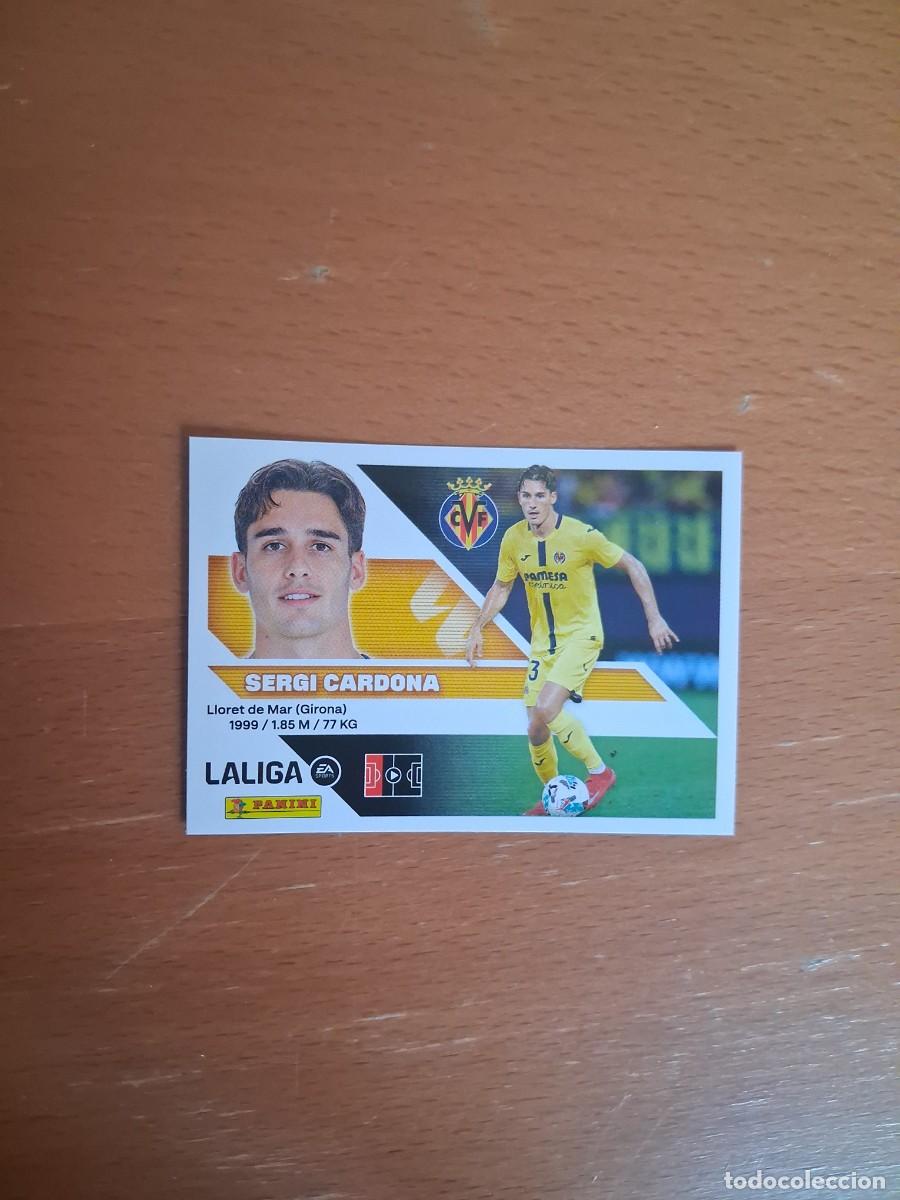 Cromos de f&uacute;tbol: Ediciones Este 2026 2027 26 27 Villarreal CF 10 Sergi Cardona
