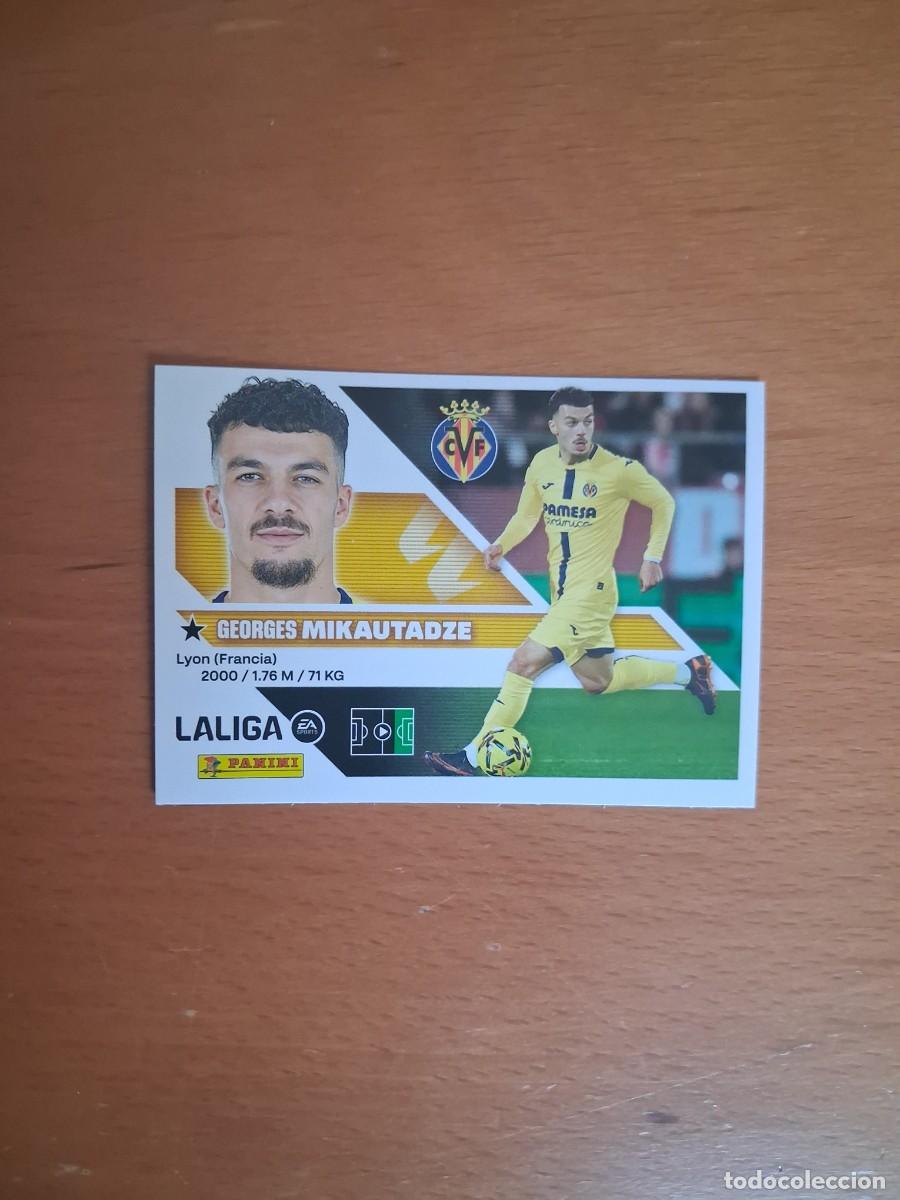 Cromos de f&uacute;tbol: Ediciones Este 2026 2027 26 27 Villarreal CF 19 Mikautadze