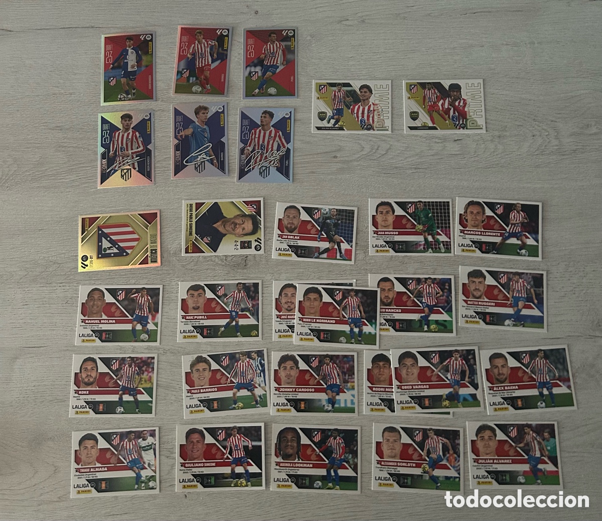 Cromos de f&uacute;tbol: Colecci&oacute;n Completa Atl&eacute;tico de Madrid Liga Este 2026/27 26-27 Panini