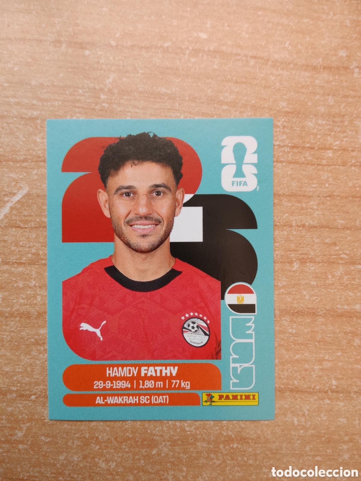 Cromos de f&uacute;tbol: 12 FATHY EGIPTO FIFA WORLD CUP 2026