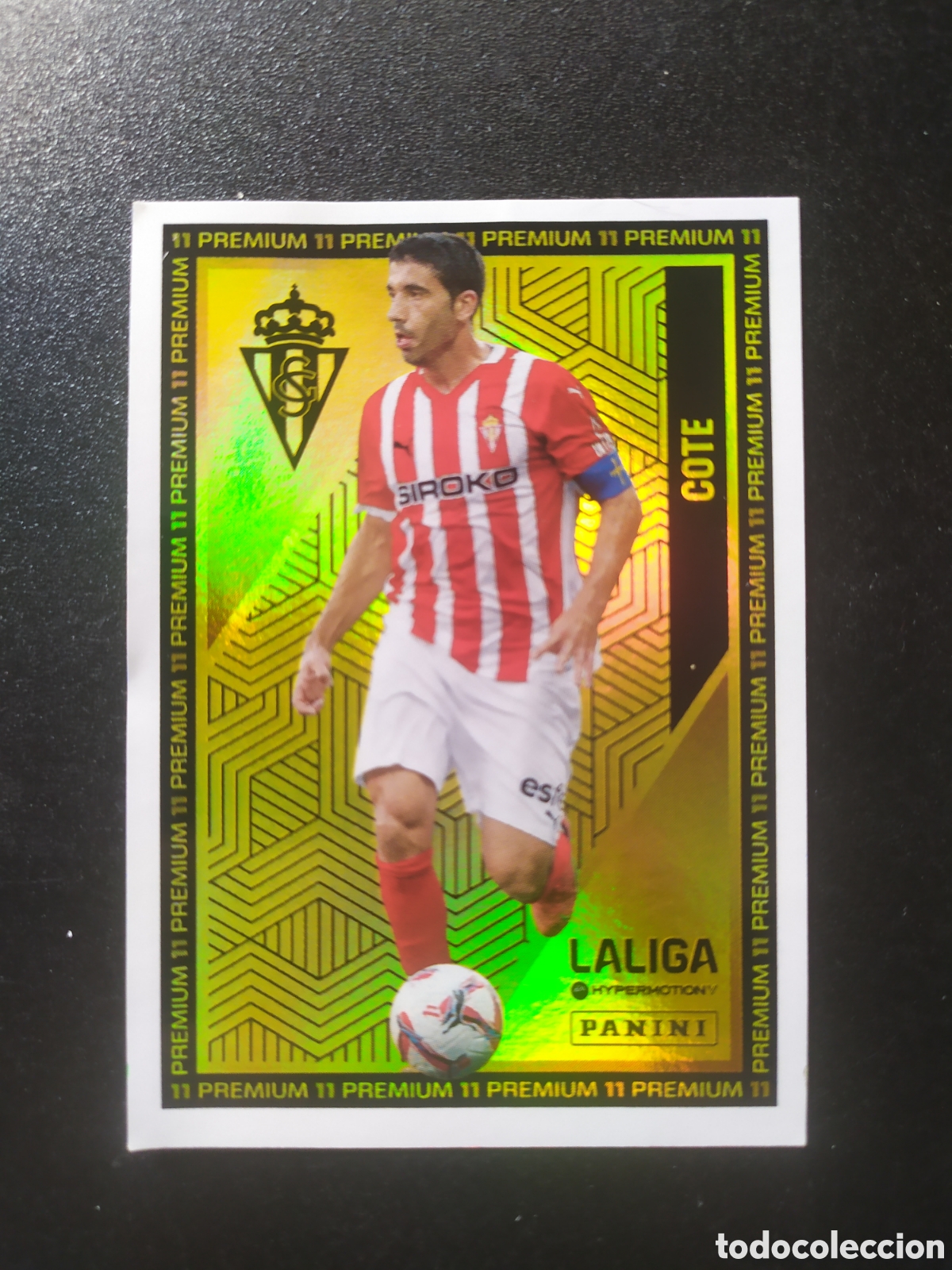 Cromos de f&uacute;tbol: Liga Hypermotion 2024 2025 24 25 panini Cote premium Sporting Gijon