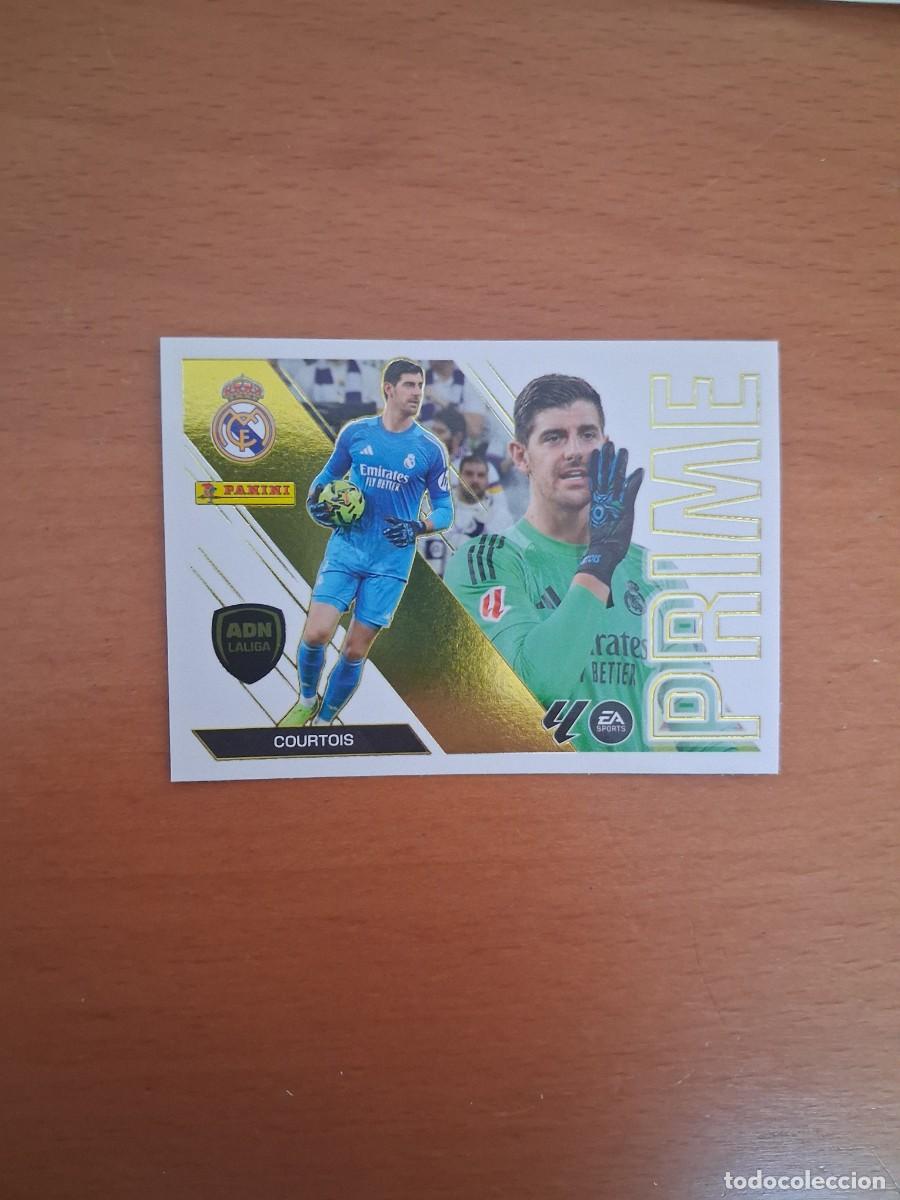 Cromos de f&uacute;tbol: Ediciones Este 2026 2027 26 27 ADN LaLiga Prime Real Madrid 3 Courtois