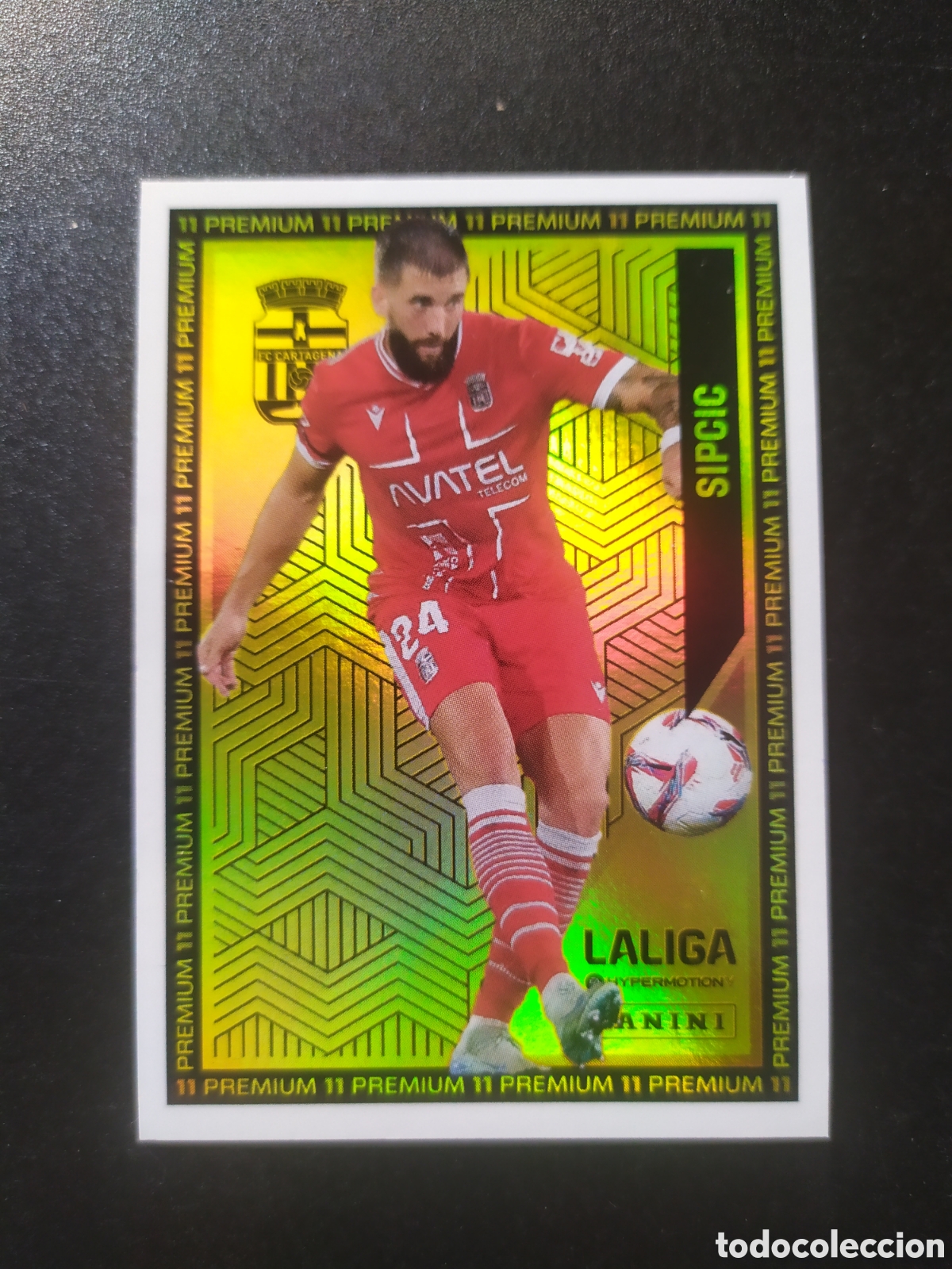 Cromos de f&uacute;tbol: Liga Hypermotion 2024 2025 24 25 panini Sipcic premium Cartagena