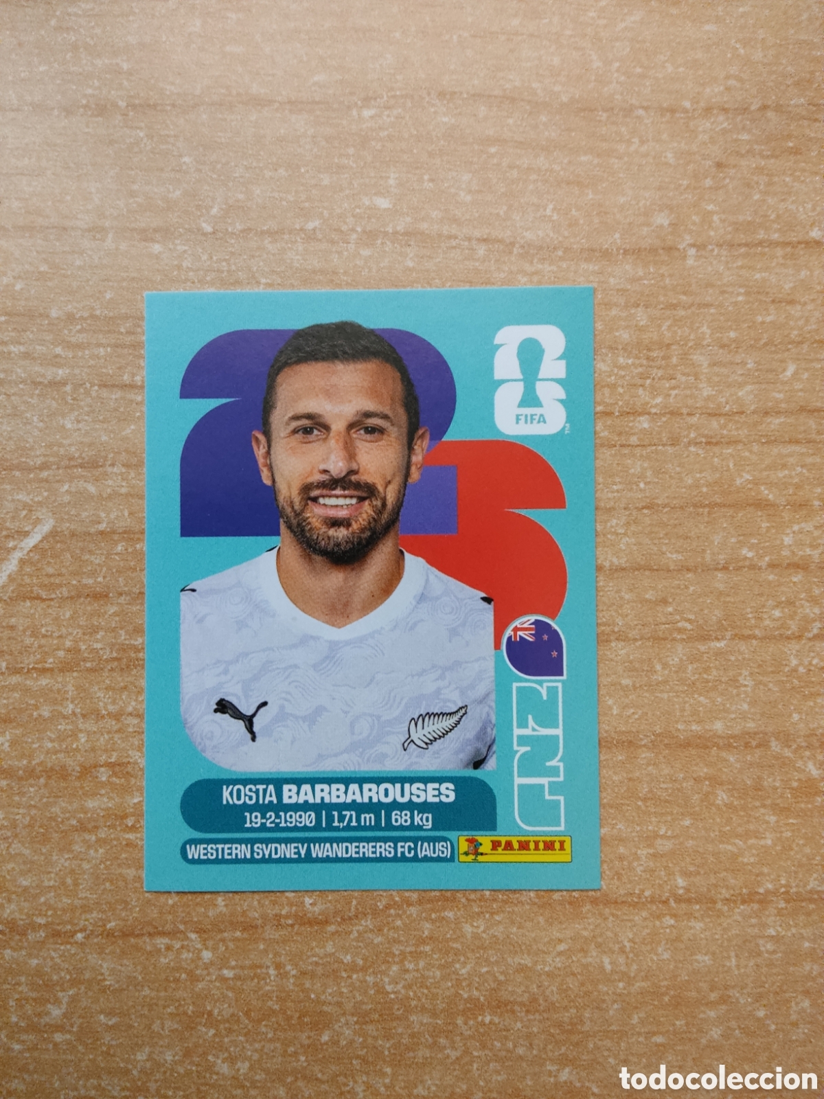 Figurine di Calcio: 20 BARBAROUSES NUEVA ZELANDA FIFA WORLD CUP 2026