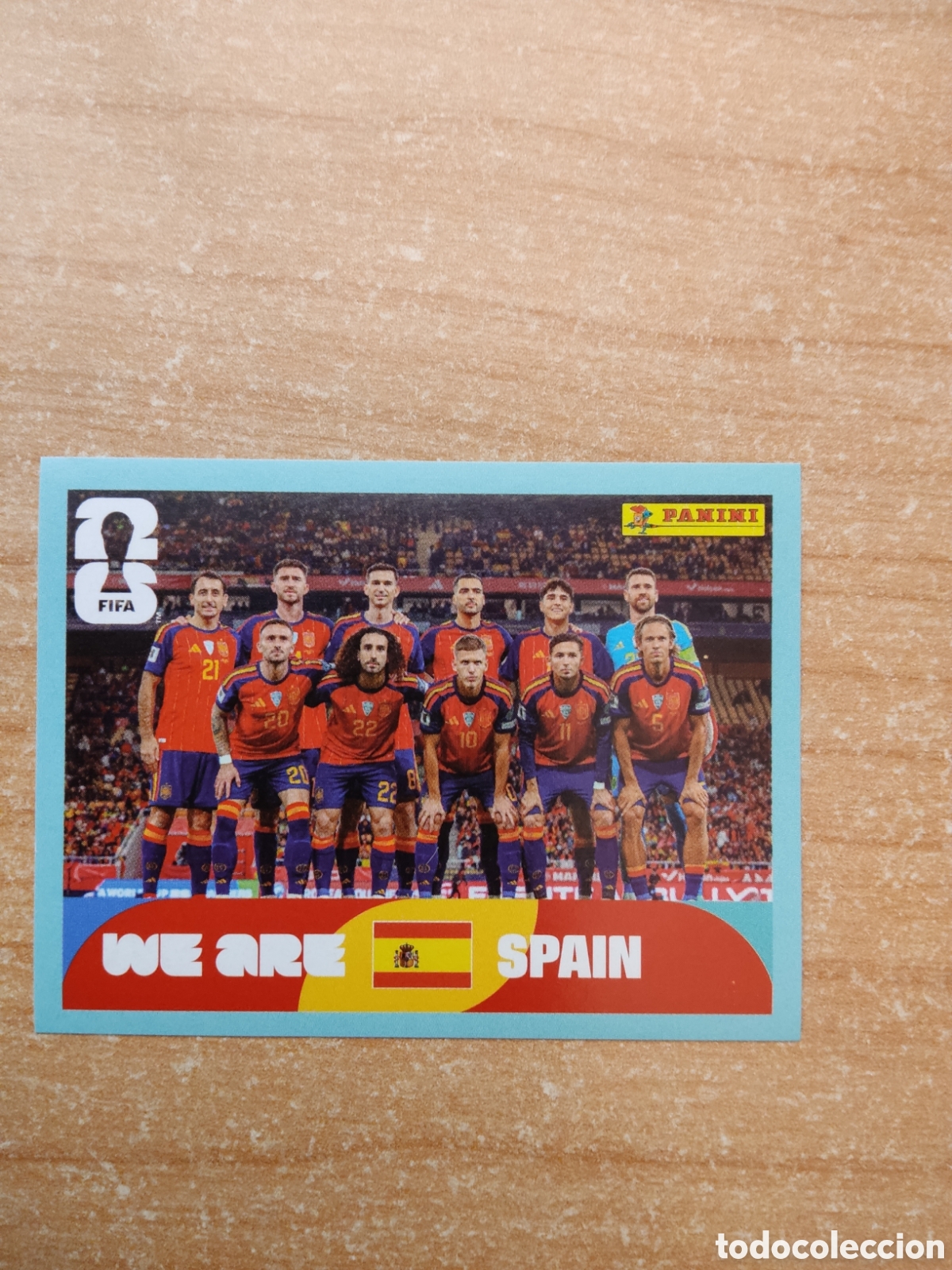 Cromos de f&uacute;tbol: 13 EQUIPO ESPA&Ntilde;A FIFA WORLD CUP 2026