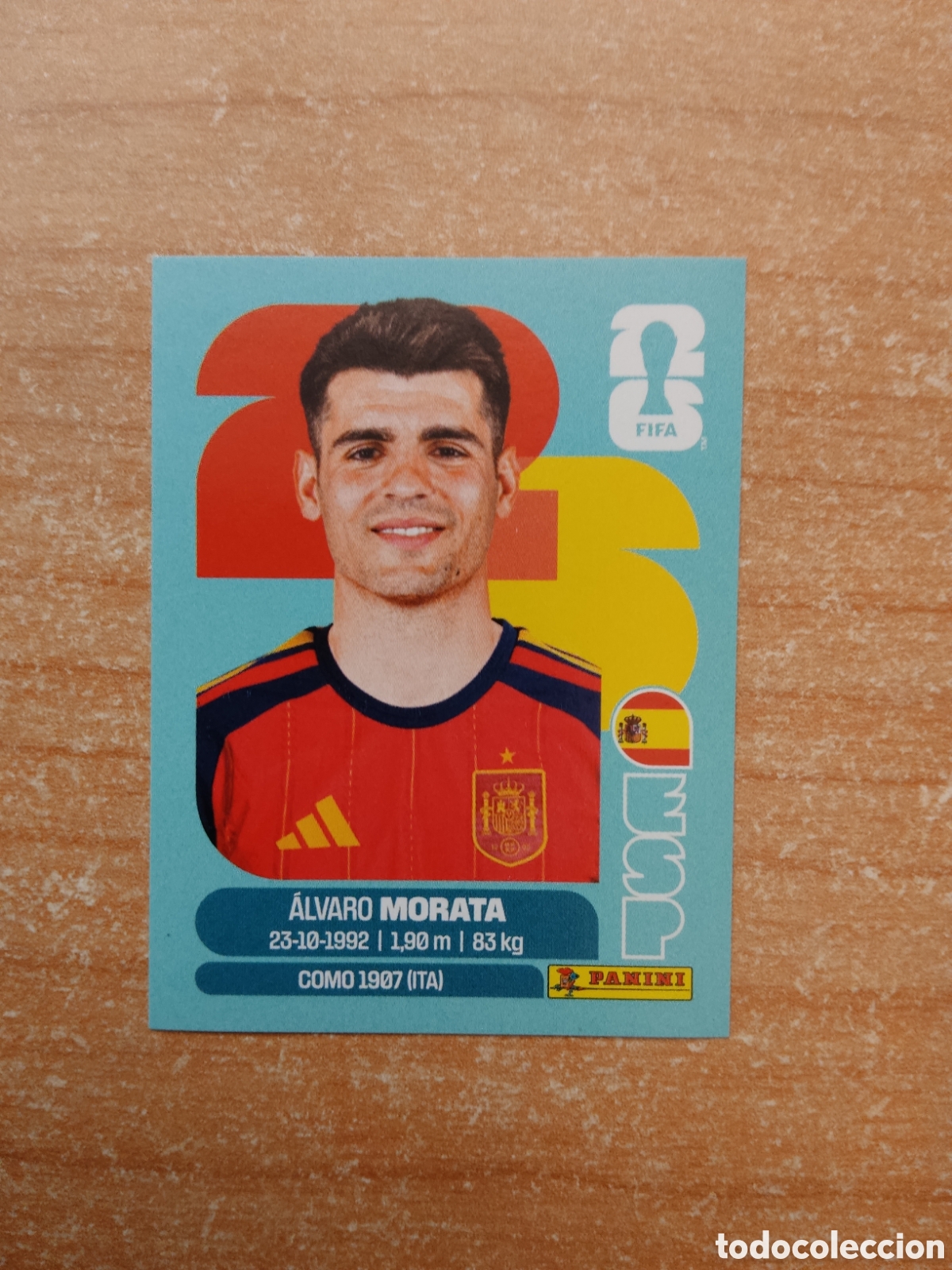 Cromos de f&uacute;tbol: 19 MORATA ESPA&Ntilde;A FIFA WORLD CUP 2026