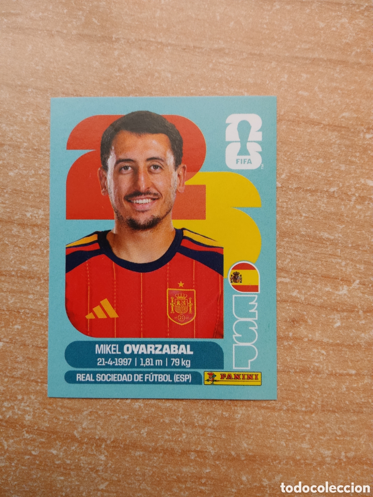 Figurine di Calcio: 20 MIKEL OYARZABAL ESPA&Ntilde;A FIFA WORLD CUP 2026