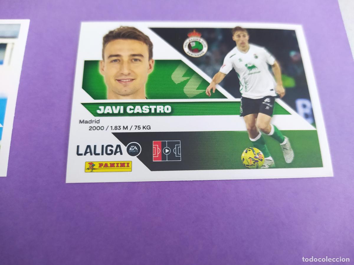 Figurine di Calcio: LIGA ESTE 2026 2027 26 27 NUEVO - RACING DE SANTANDER N&ordm; 8 JAVI CASTRO
