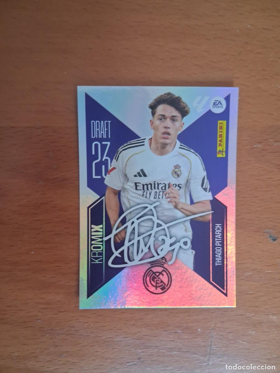 Figurine di Calcio: Ediciones Este 2026 2027 26 27 Draft 23 Kromix Real Madrid K22 22 Thiago Pitarch