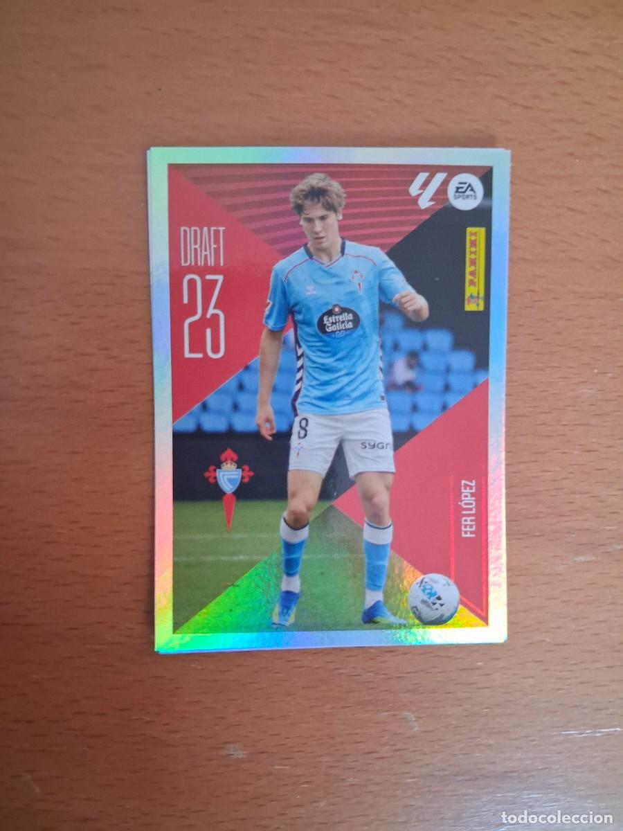 Cromos de f&uacute;tbol: Ediciones Este 2026 2027 26 27 Draft 23 RC Celta de Vigo 7 Fer Lopez