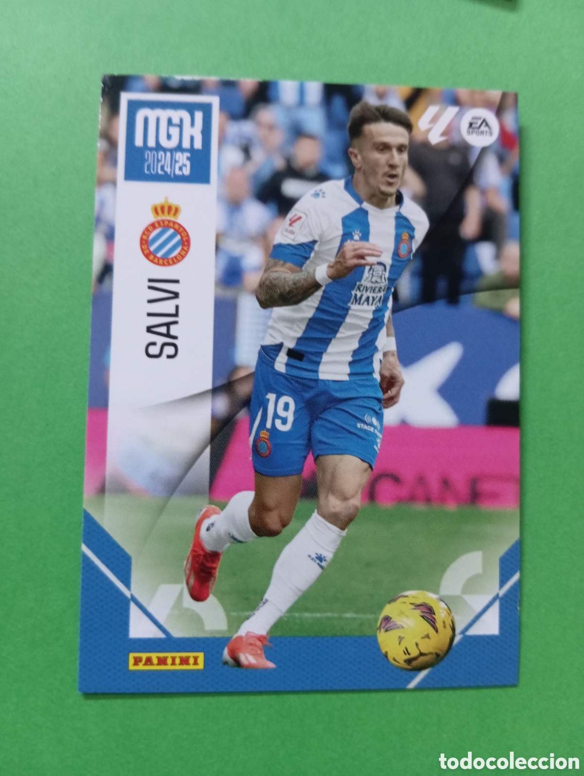 Cromos de f&uacute;tbol: Salvi Espanyol n&deg;141 / PANINI MEGACRACKS 2024/2025
