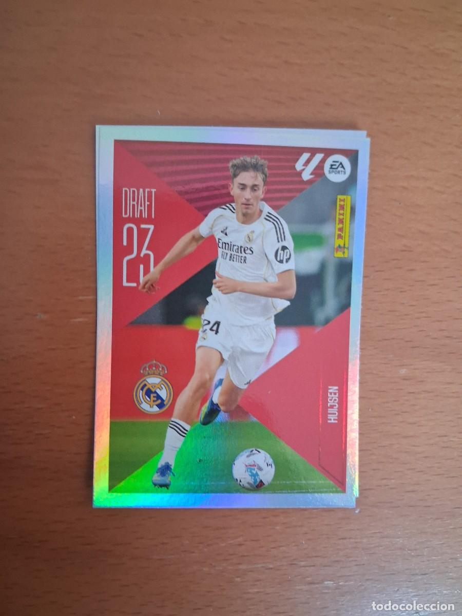 Cromos de f&uacute;tbol: Ediciones Este 2026 2027 26 27 Draft 23 Real Madrid 10 Huijsen