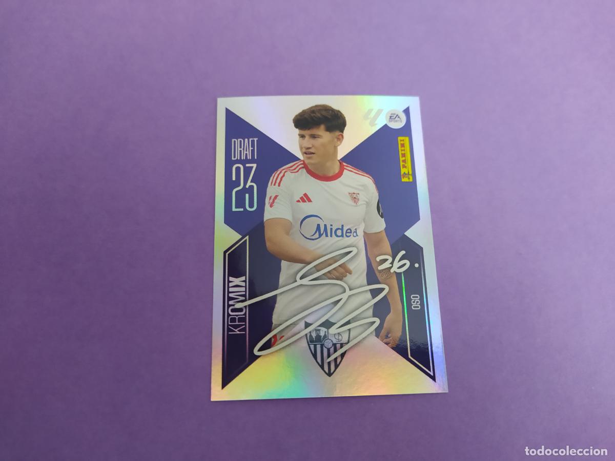 Cromos de f&uacute;tbol: LIGA ESTE 2026 2027 26 27 NUEVO - DRAFT 23 KROMIX N&ordm; 17 OSO SEVILLA FC